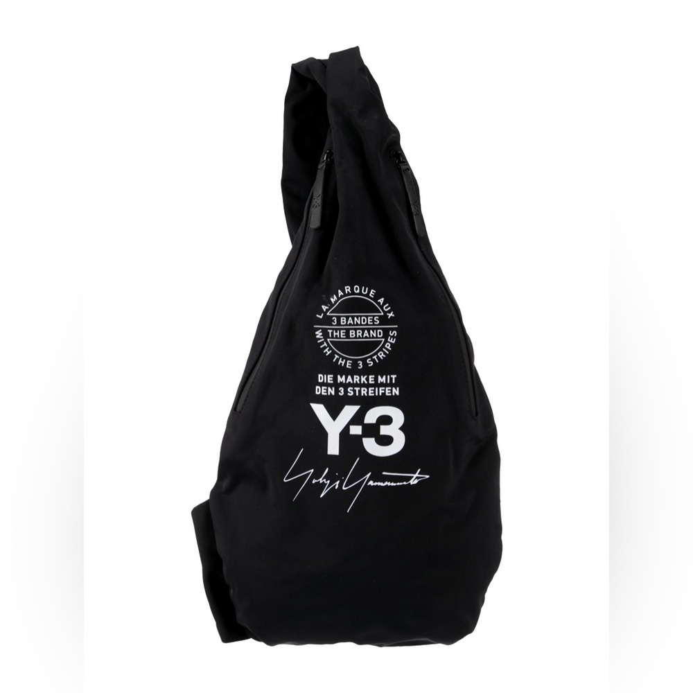 NWT adidas Y-3 Yohji Yamamoto sling messenger bag in black